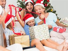 Image result for Children Opening Gifts at Christmas