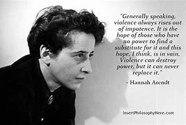 Image result for Hannah Arendt Works