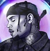 Image result for Chris Brown Cartoon Art