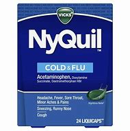 Image result for Vicks NyQuil Cold and Flu