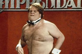 Image result for Chris Farley Shirt Too Tight