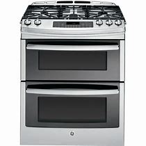 Image result for slide-in double oven range