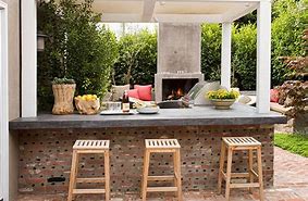 Image result for DIY Outdoor Bar Area