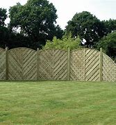 Image result for Arched Wood Fence Panels