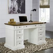 Image result for Modern White Wood Desk
