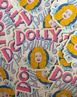 Image result for Dolly Parton Stickers