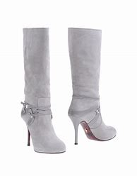 Image result for Grey High Heel Boots for Women