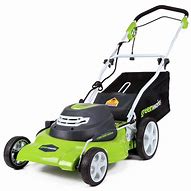 Image result for cordless electric lawn mower