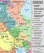 Image result for Map of the Iran Iraq War