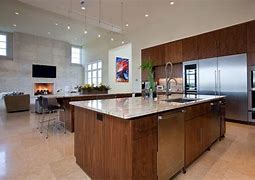 Image result for Open Kitchen Living Room with Island