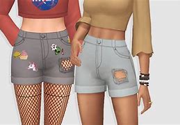 Image result for Sims 4 Girls Shorts