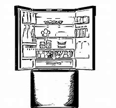 Image result for White 33 Inch Wide French Door Refrigerator