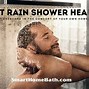 Image result for Adjustable Rain Shower Head