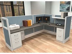 Image result for Modular Office Furniture with Peninsula Desk