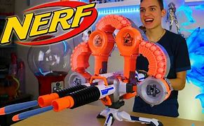 Image result for Nerf Wars with Machine Guns