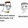 Image result for Snyder Cut Meme