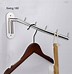 Image result for Wall Mounted Clothes Hanging Hardware