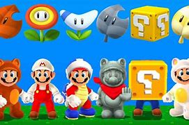 Image result for Super Mario 3D Land All Power UPS