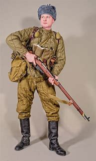 Image result for Soviet Soldier Uniform WW2