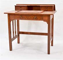 Image result for Oak Writing Desk