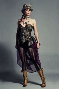 Image result for Steampunk Women's Fashion