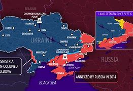 Image result for Ukraine War Map According to Russia