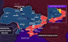 Image result for The War in Ukraine Map
