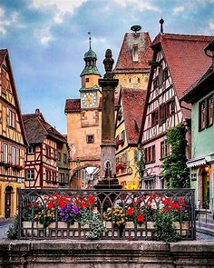 Rothenburg ob der Tauber, Germany... - Architecture & Design | Facebook
