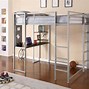 Image result for Full Size Loft Bed with Desk for Adults Construction