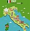Image result for Map to Travel through Italy