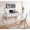 Image result for small white office desk