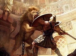 Image result for Ancient Roman Gladiators Fighting