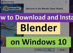 Image result for Blender Download for Windows 10