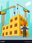 Image result for House Building Cartoon