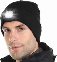 Image result for Beanie Hat with LED Lights