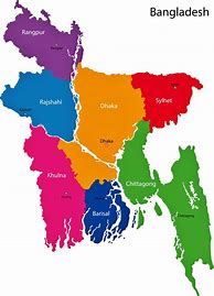 Image result for Bangladesh Political Map