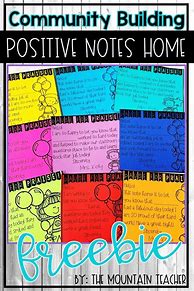 Image result for Printable Teacher Note Home Positive