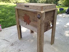 Image result for Rustic Ice Chest