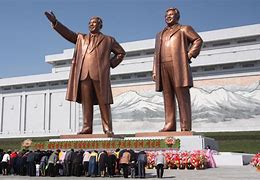 Image result for Kim Jong IL Statue