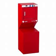 Image result for Stacked Red Washer and Dryer