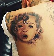 Image result for Chris Brown Back Tattoo