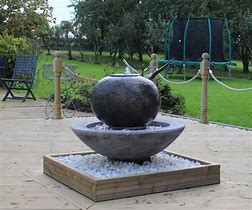 Image result for Contemporary Outdoor Fountains
