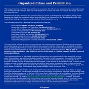 Image result for Prohibition and Temperance Organized Crime