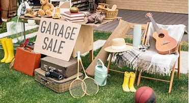 Image result for Garage Sale Items