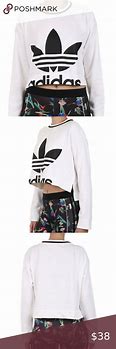 Image result for Women's Camo Adidas Cropped Sweatshirt