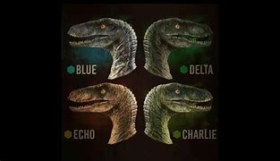 Image result for Jurassic World All Raptors Names