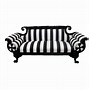 Image result for Black and White Striped Couch