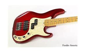 Image result for Fender Precision Bass Red