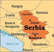 Image result for Croatia Serbia-Kosovo