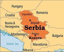 Image result for Kosovo Physical Map